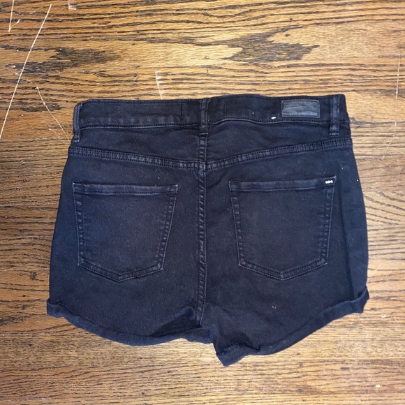 Garage High waisted black shorts - Picture 2 of 2